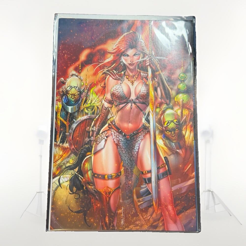 Red Sonja She-Devil With A Sword # 1 Virgin 2026 Jamie Tyndall Dynamite Comics